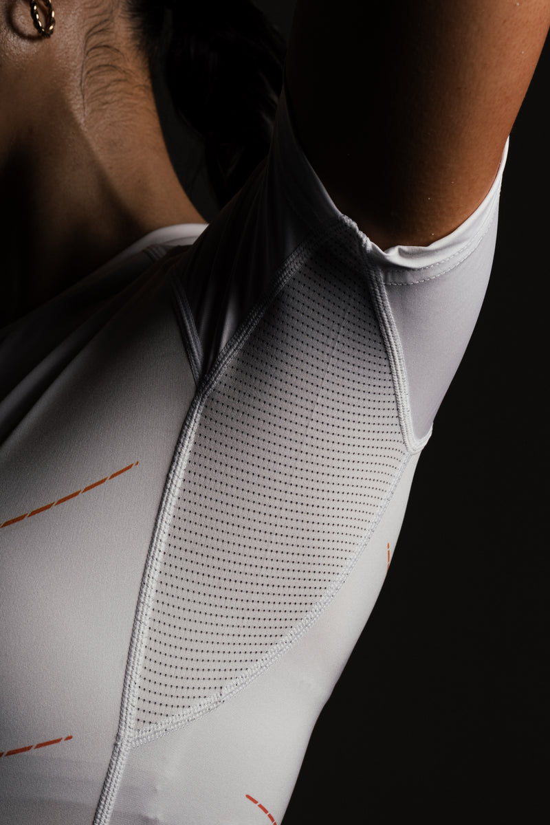Underarm mesh detail on the 776BC Vent Mesh base layer