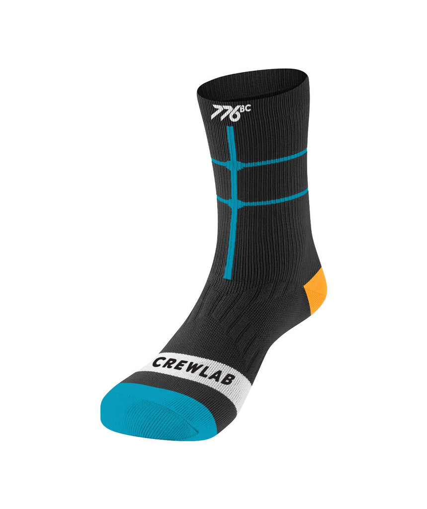 CrewLAB Performance Socks - Black/Blue