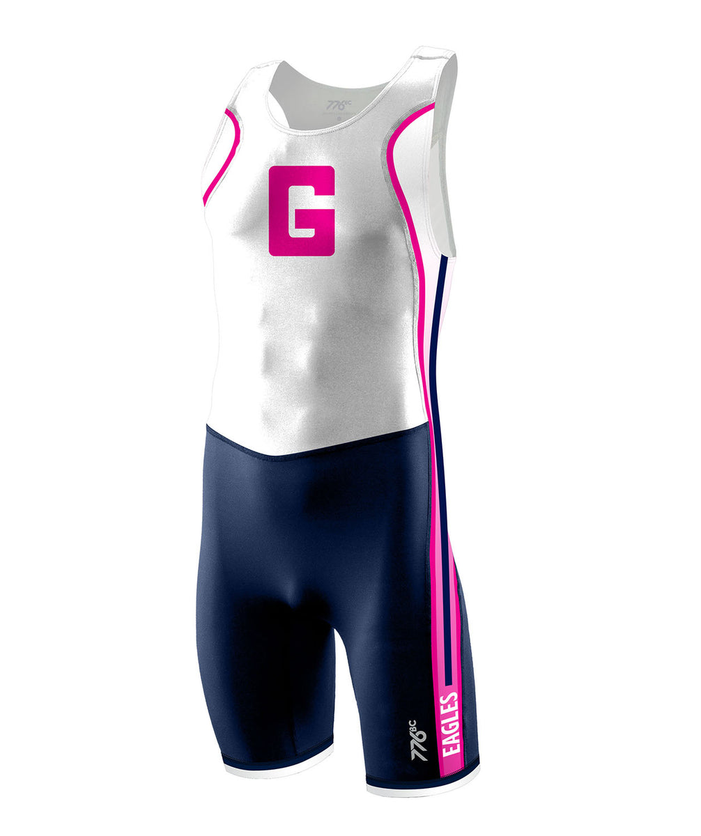 Men's Gonzaga Pro Rowing Unisuit Pink 776BC
