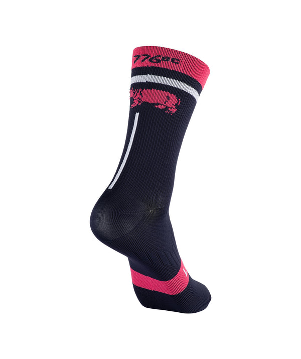Icon Collection Leander Performance Socks - Navy/Pink