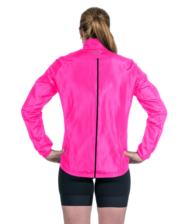 Women's Cirrostratus Wind Jacket - Neon Pink