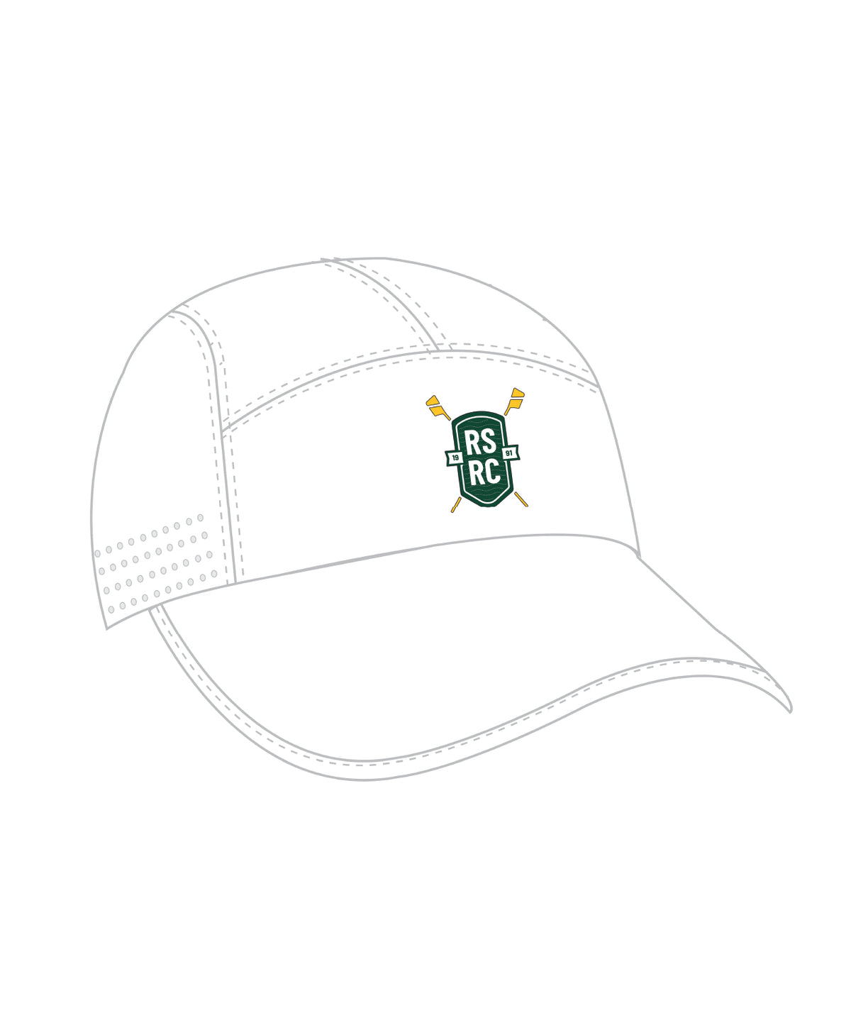 Unisex Rio Salado Performance Cap - White