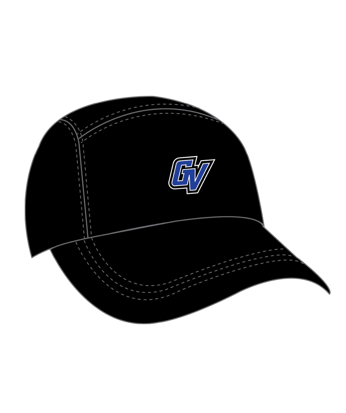 Unisex Grand Valley Rowing Club Performance Cap - Black