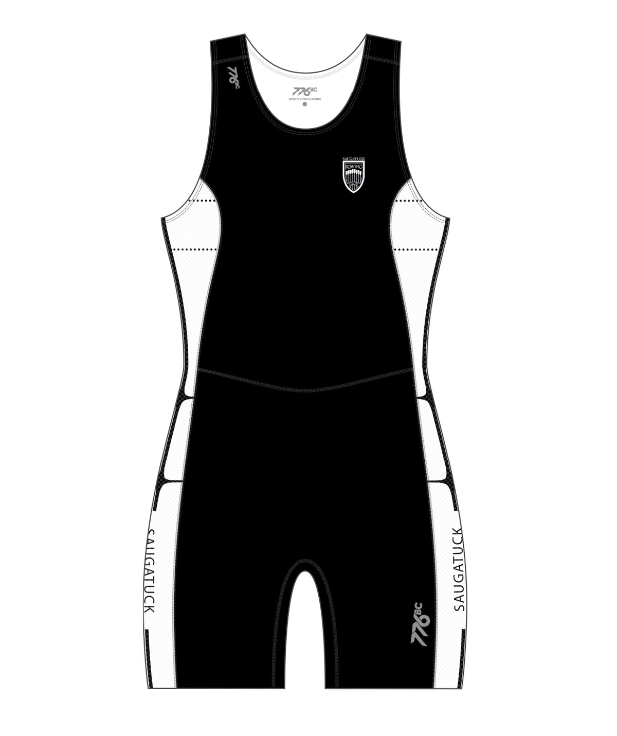 Women's Saugatuck Pro Unisuit - Black/White