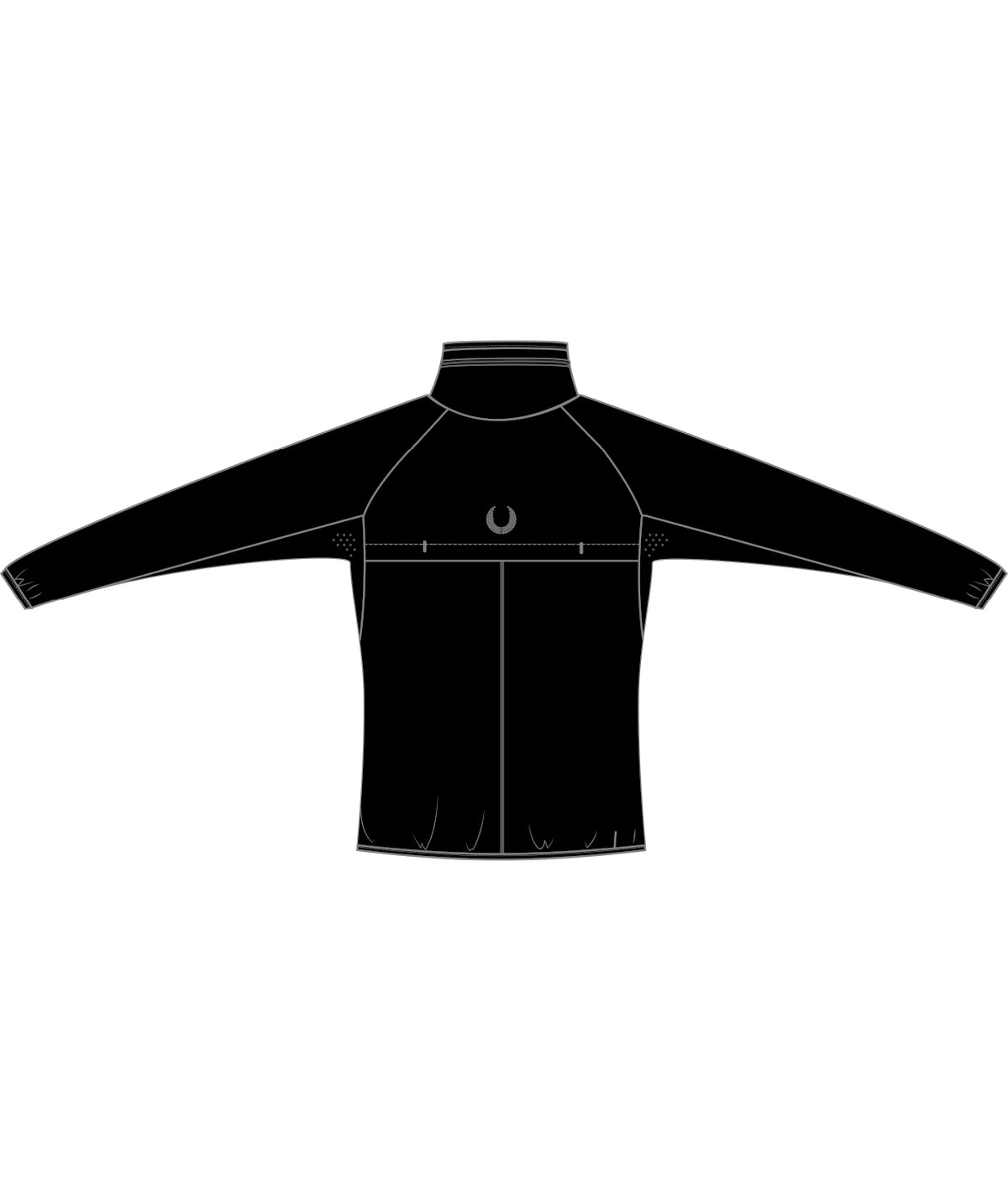 Women's Ohio State University Nimbus Rain Jacket - Black