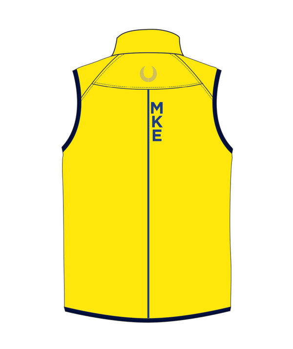 Men's Milwaukee Rowing Club Stratus Vest - Neon Yellow