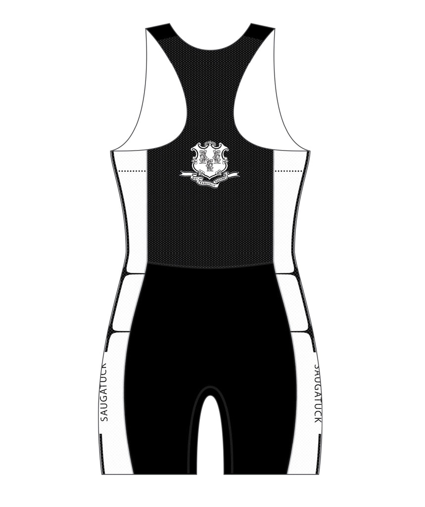 Women's Saugatuck Pro Unisuit - Black/White