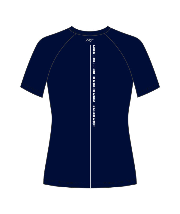 Women's Christian Brothers Academy Active T-Shirt SS - Navy