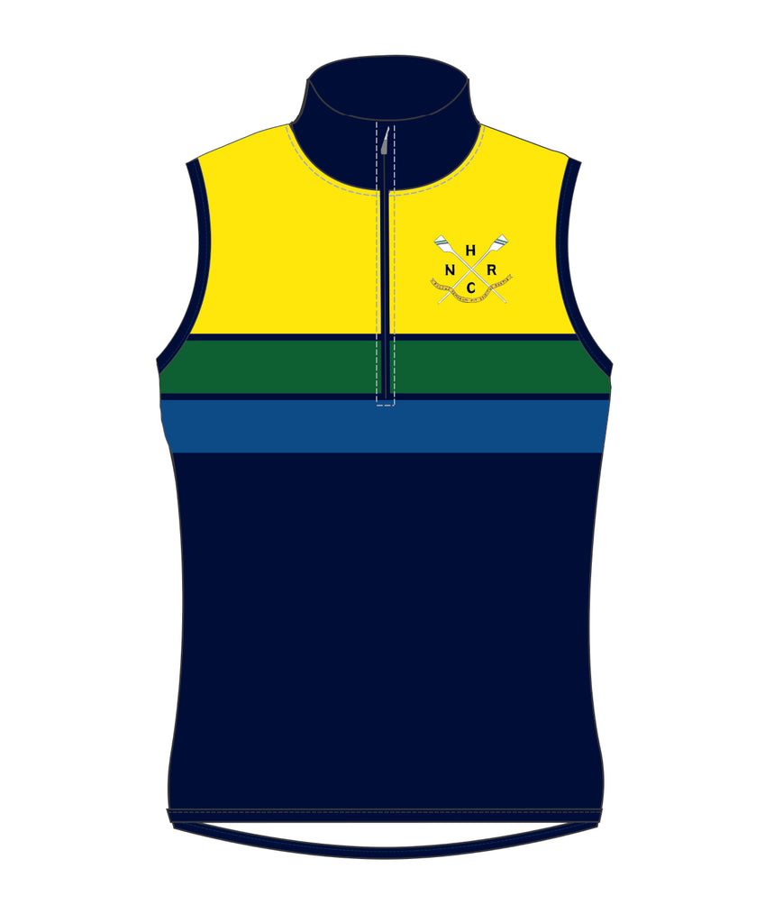 Women's New Haven Stratus Vest - Neon Yellow/Navy