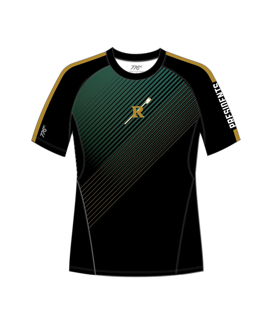 Men's FDR Crew Base Layer SS - Black/Green