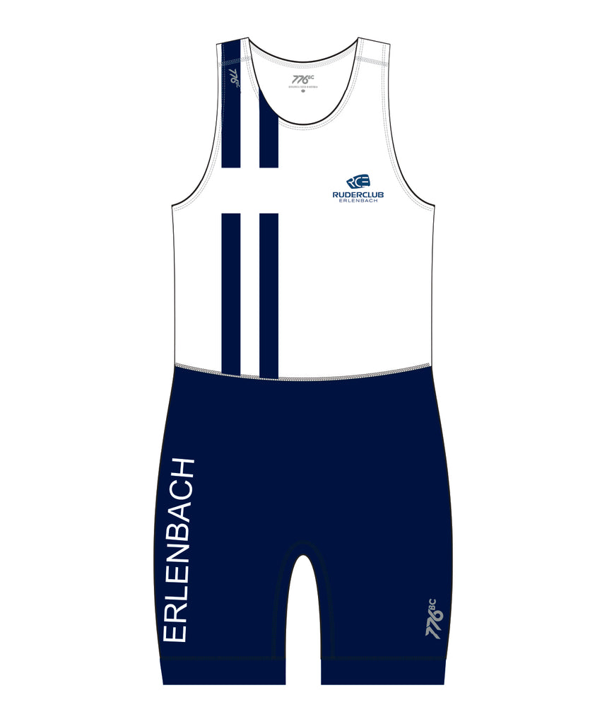 Men's Ruderclub Erlenbach Streamline Unisuit (LB) - White/Navy