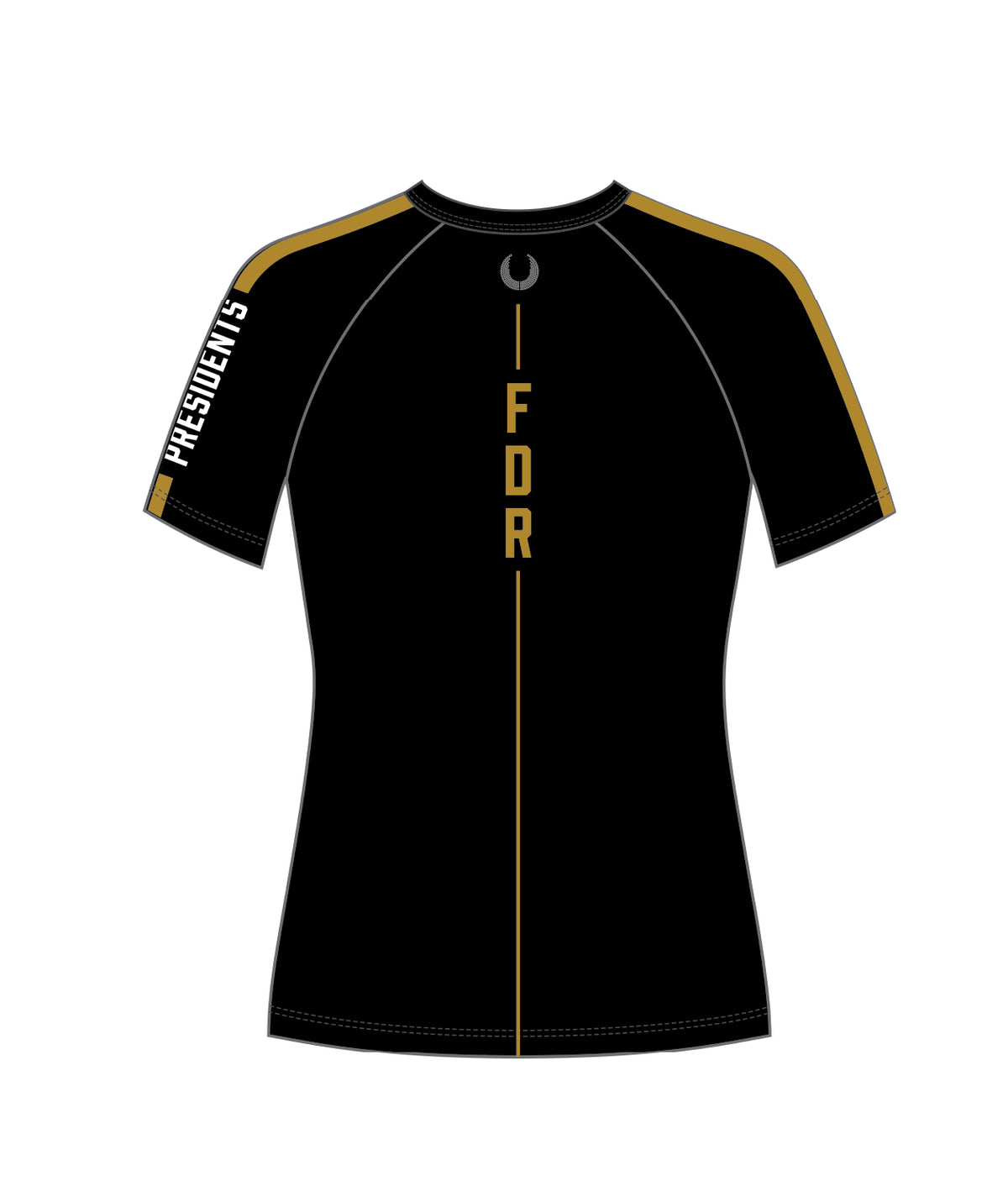Women's FDR Crew Base Layer SS - Black/Green