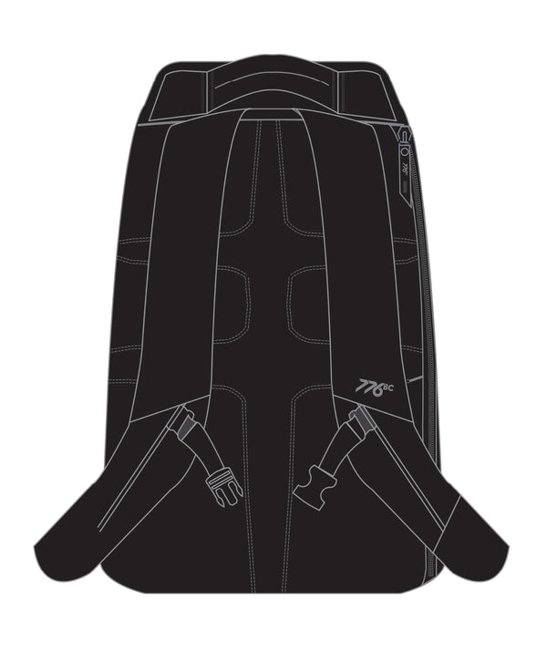 Unisex Marin Rowing Pro Tour Backpack - Black