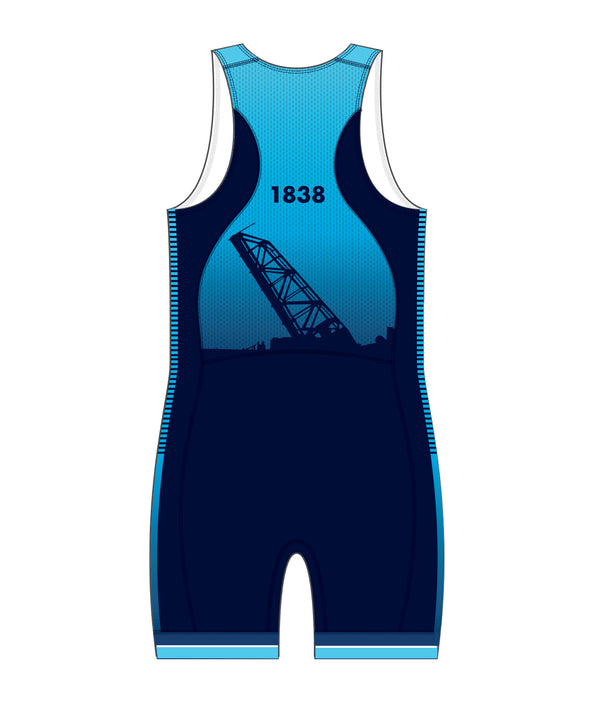 Men's Narragansett Boat Club Pro Unisuit - Navy/Blue