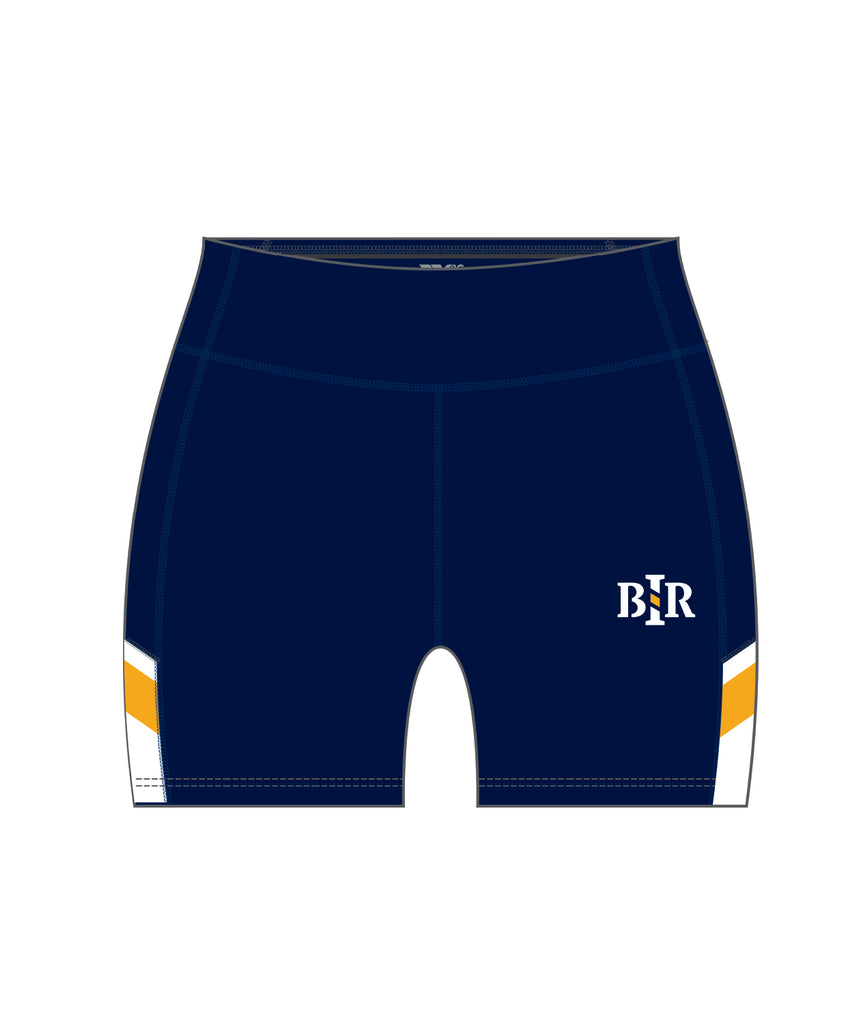 Women's Bainbridge Island Rowing Streamline Short - Navy/Yellow