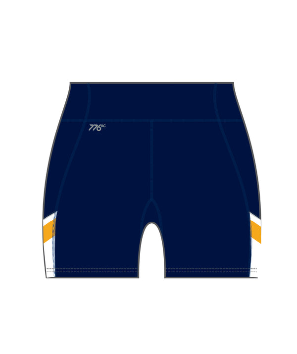 Women's Bainbridge Island Rowing Streamline Short - Navy/Yellow