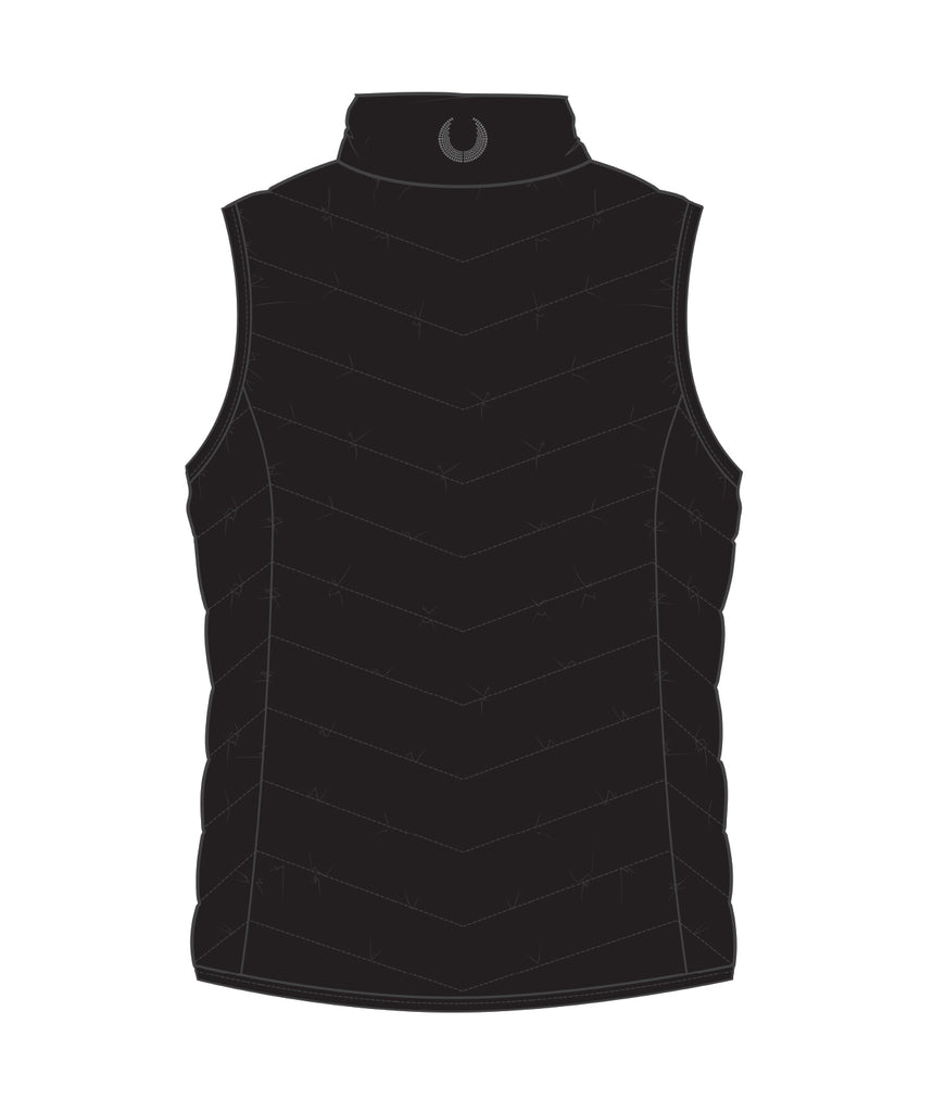 Women's Marin Rowing Cumulus Puffer Vest - Black