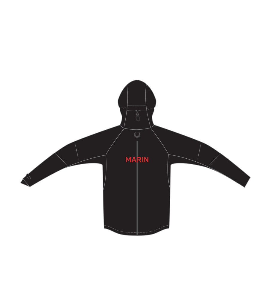 Men's Marin Rowing Polar Vortex Waterproof Jacket - Black