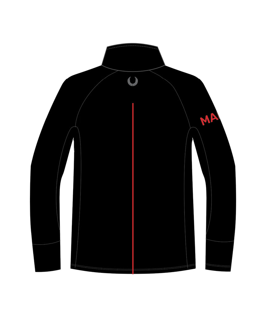 Men's Marin Rowing Tech 1/4 Zip LS - Black