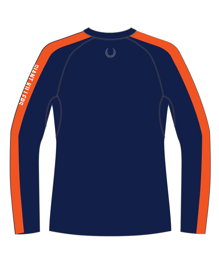 Men's Orange Coast Base Layer LS - Navy/Orange