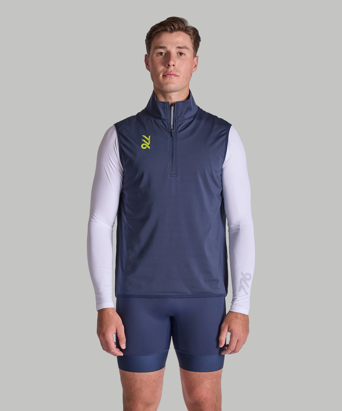 Men's 776BC Stratus Vest - Navy/Volt