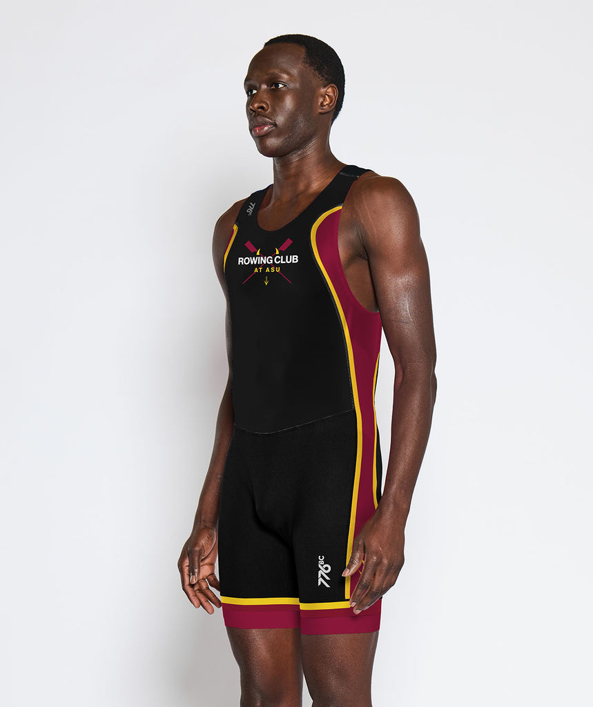 Men's Arizona State University Rowing Club Pro Unisuit - Black/Maroon