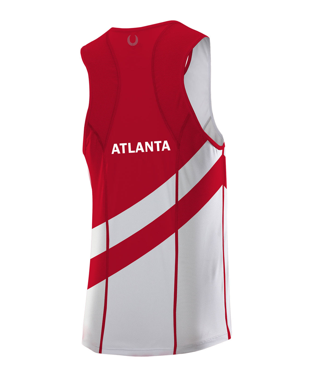 Men's Atlanta Rowing Performance Tank - White/Red