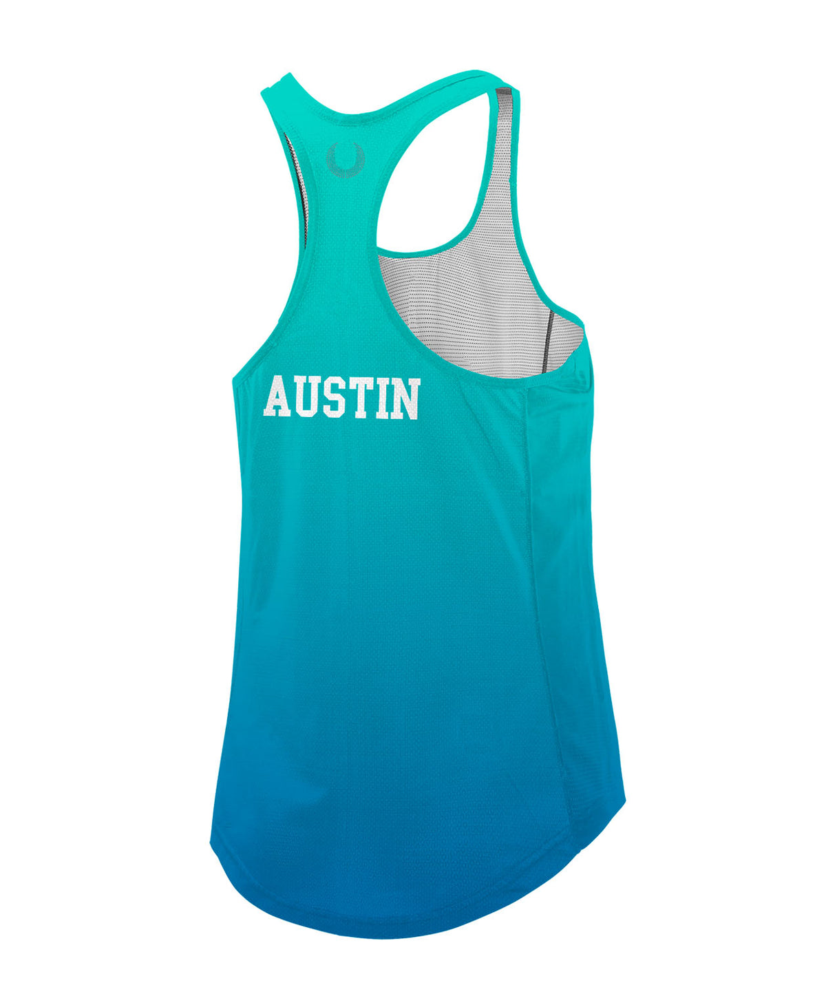 Women's Austin Rowing Club Performance Tank - Blue/Black