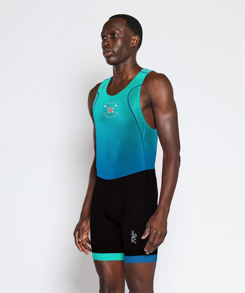 Men's Austin Rowing Club Pro Unisuit - Blue/Black