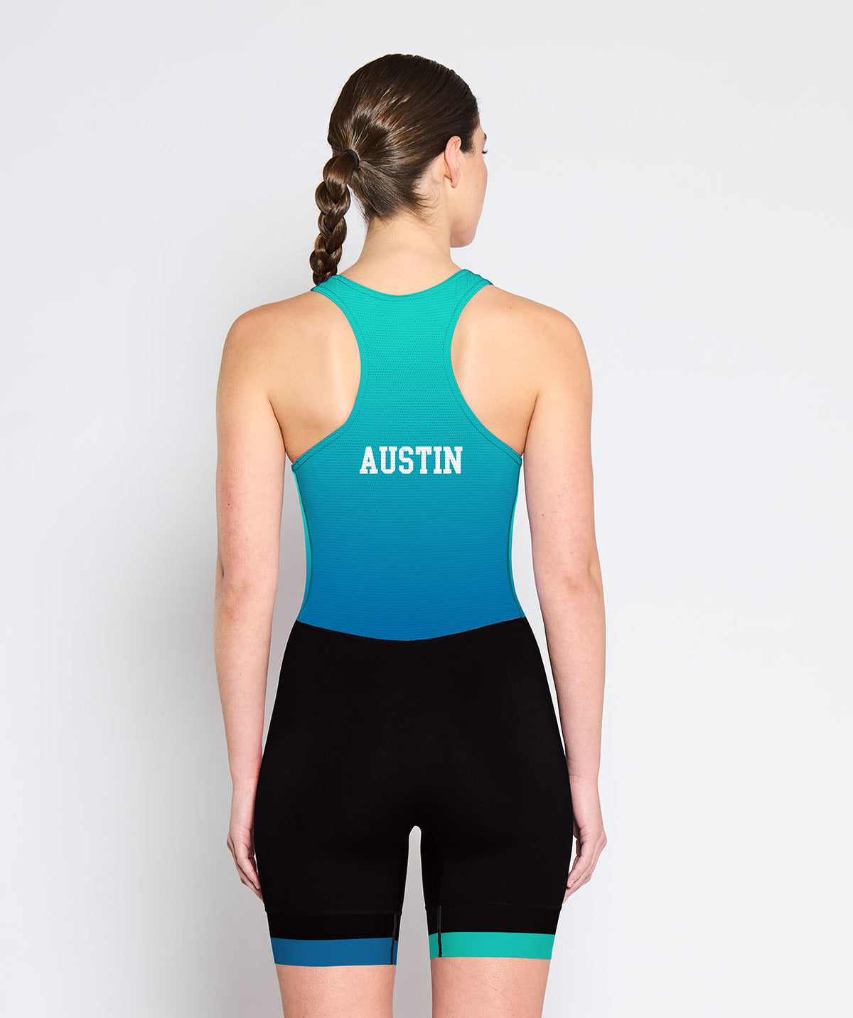 Women's Austin Rowing Club Pro Unisuit - Blue/Black