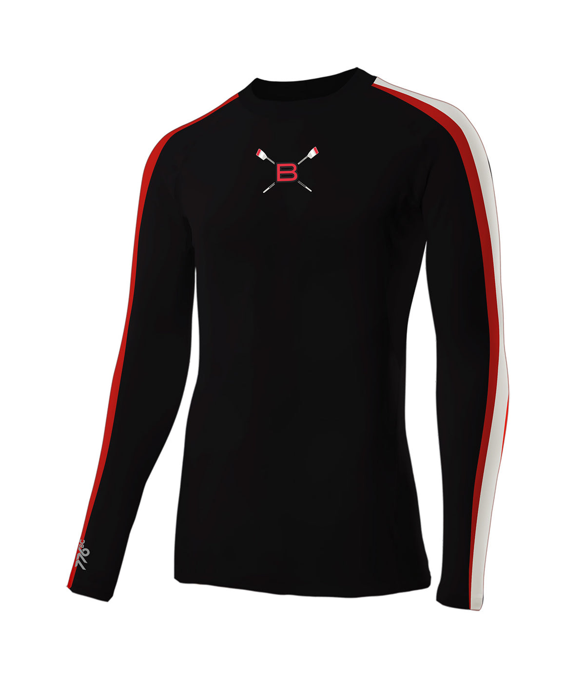 Men's Bedford Crew Base Layer LS - Black