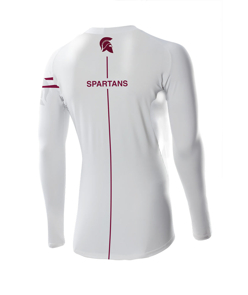 Men's Burnt Hills Base Layer LS - White