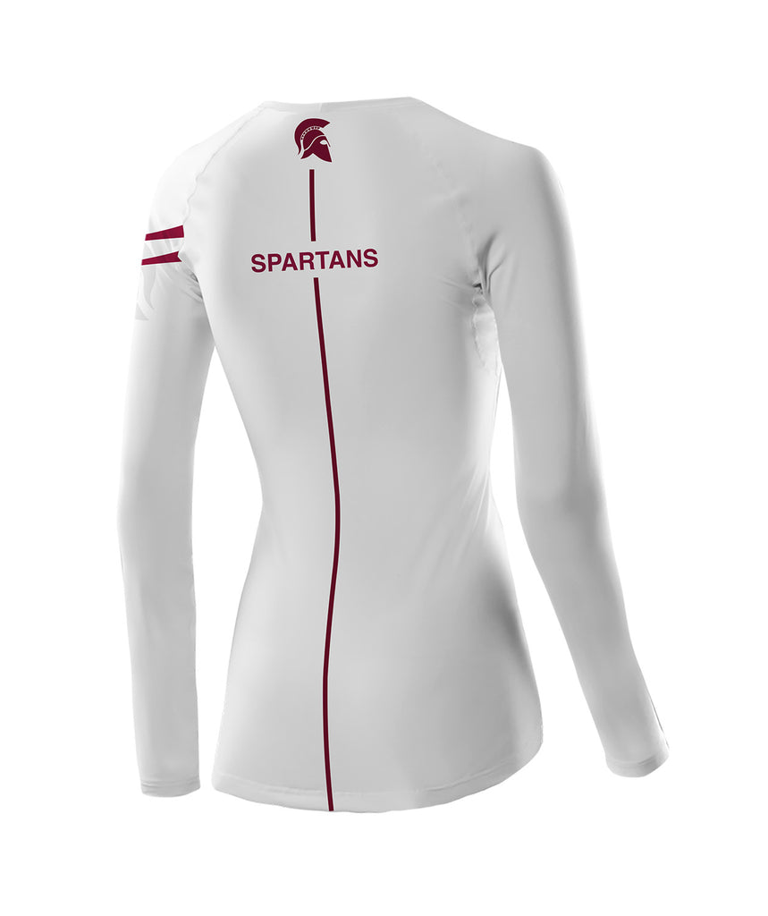 Women's Burnt Hills Base Layer LS - White