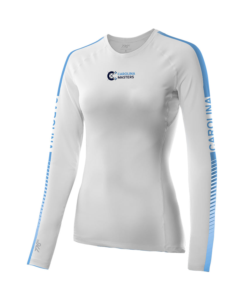 Women's Carolina Masters Base Layer LS - White