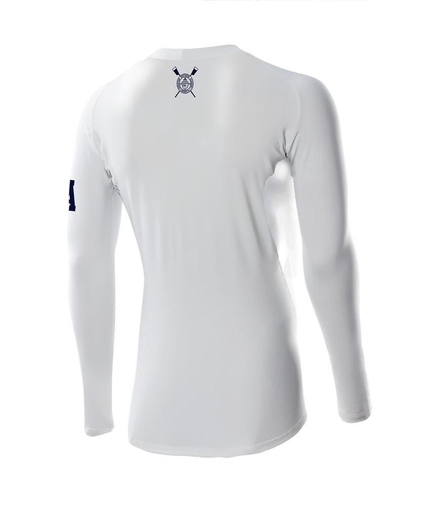 Men's Christian Brothers Academy Base Layer LS - White