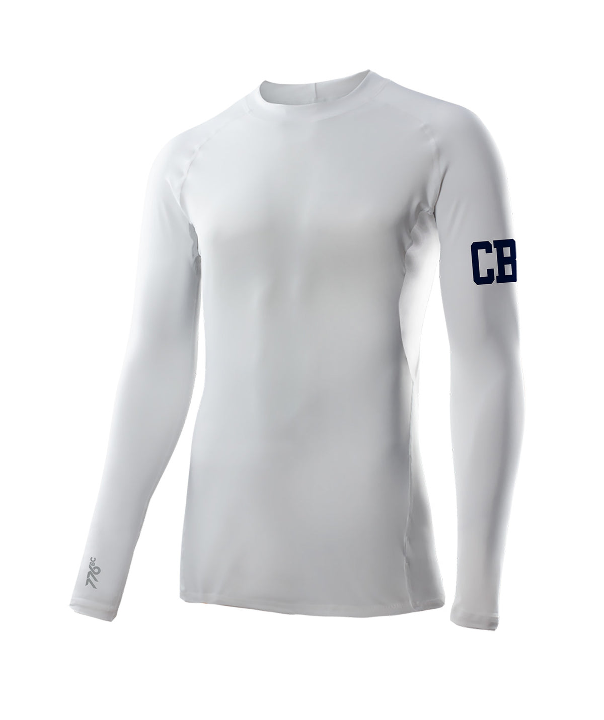 Men's Christian Brothers Academy Base Layer LS - White