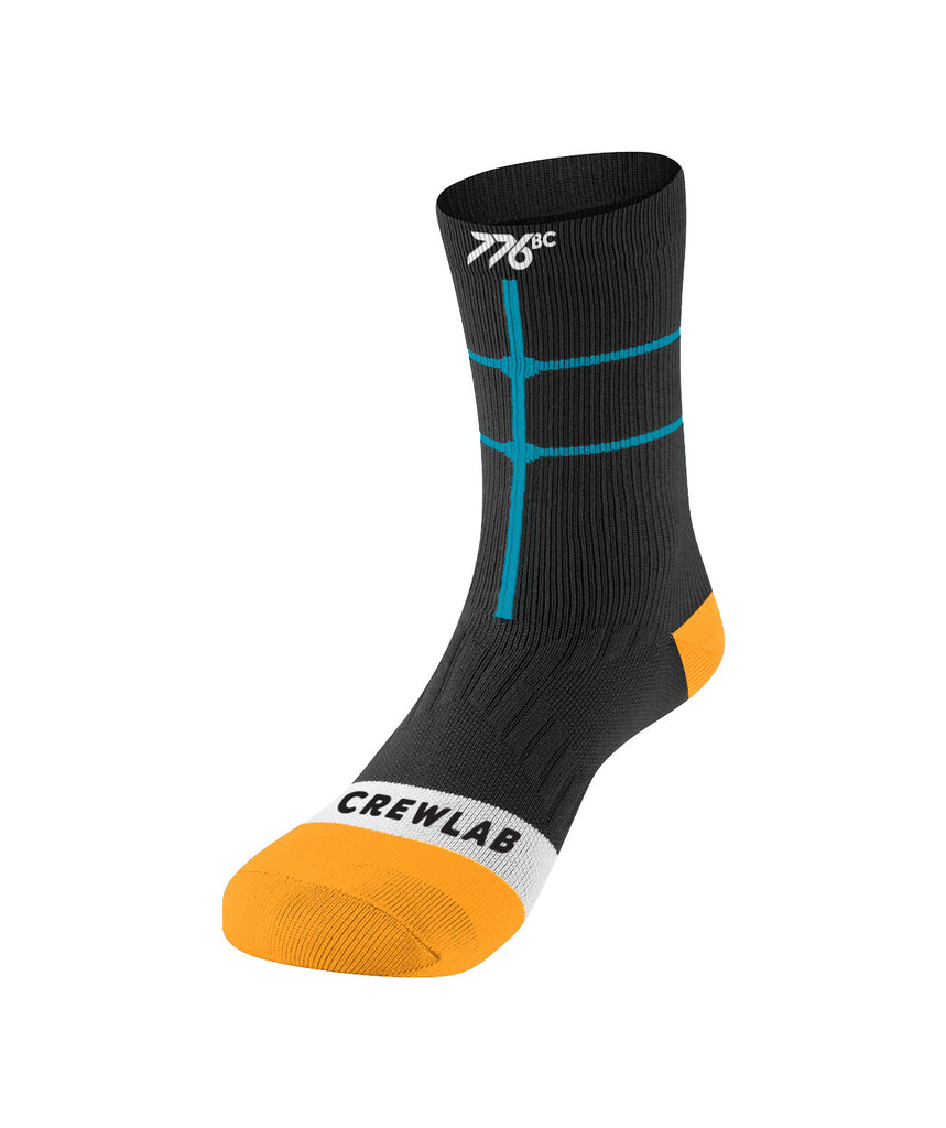 CrewLAB Performance Socks - Black/Blue