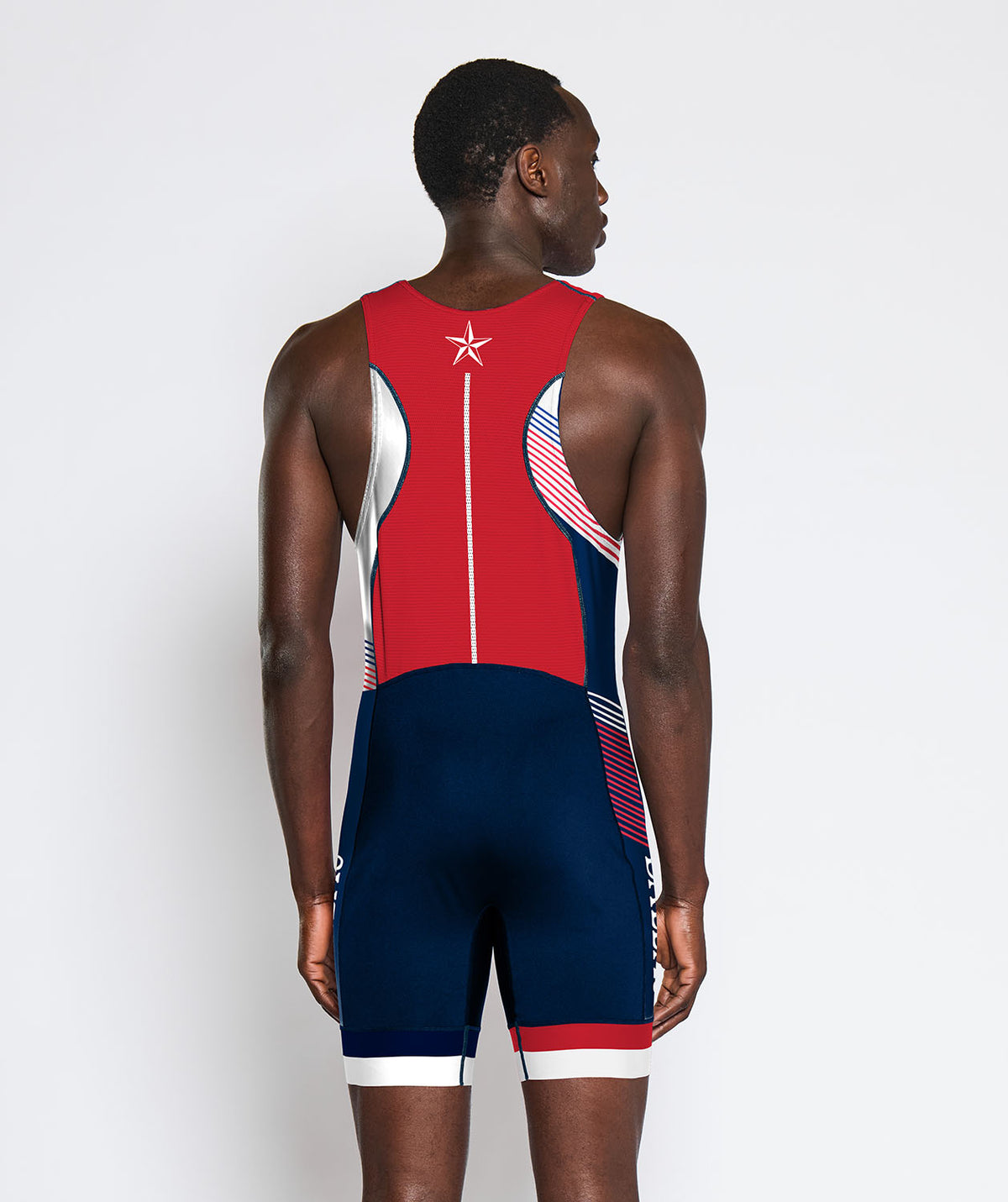 Men's Dallas Rowing Club Race Pro Unisuit - Navy/White