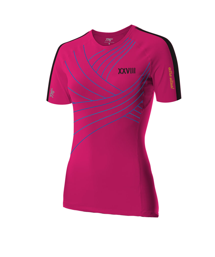 Women's De Delftsche Base Layer SS - Pink