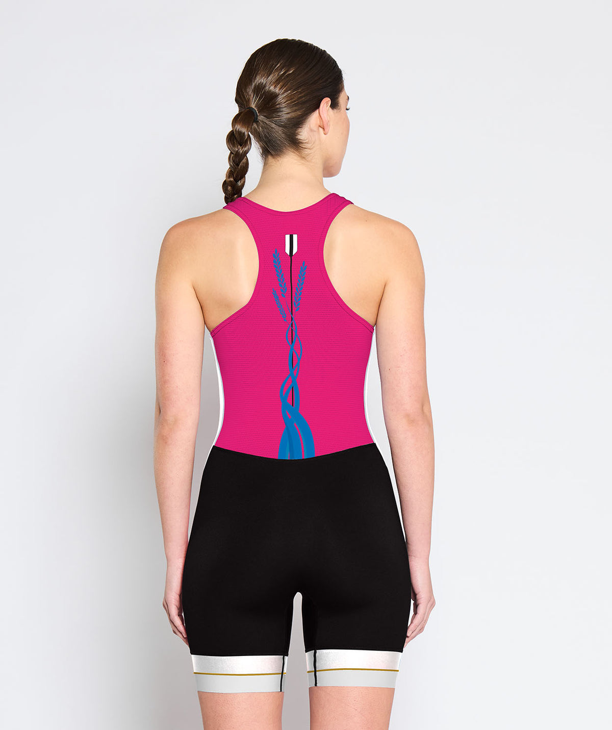 Women's De Delftsche Pro Unisuit - Black/Pink