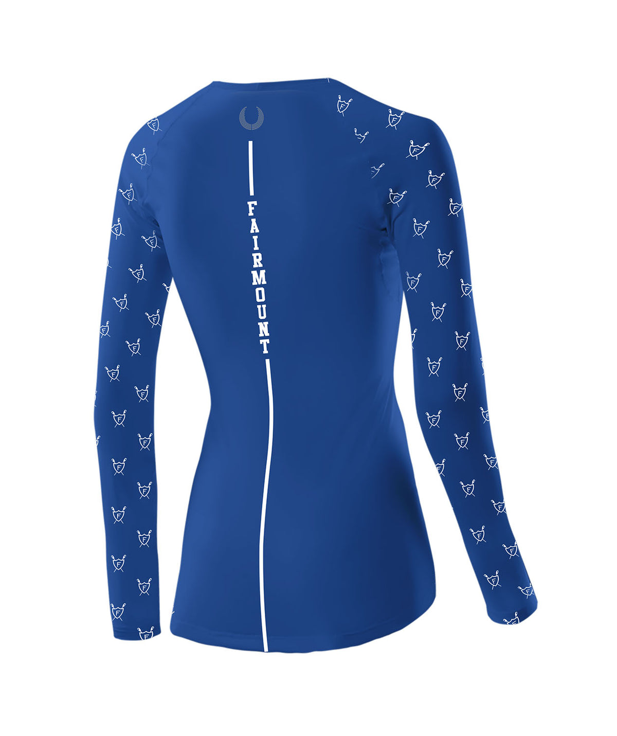 Women's Fairmount Rowing Base Layer LS - Blue/Navy