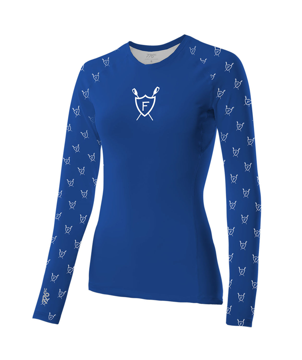 Women's Fairmount Rowing Base Layer LS - Blue/Navy