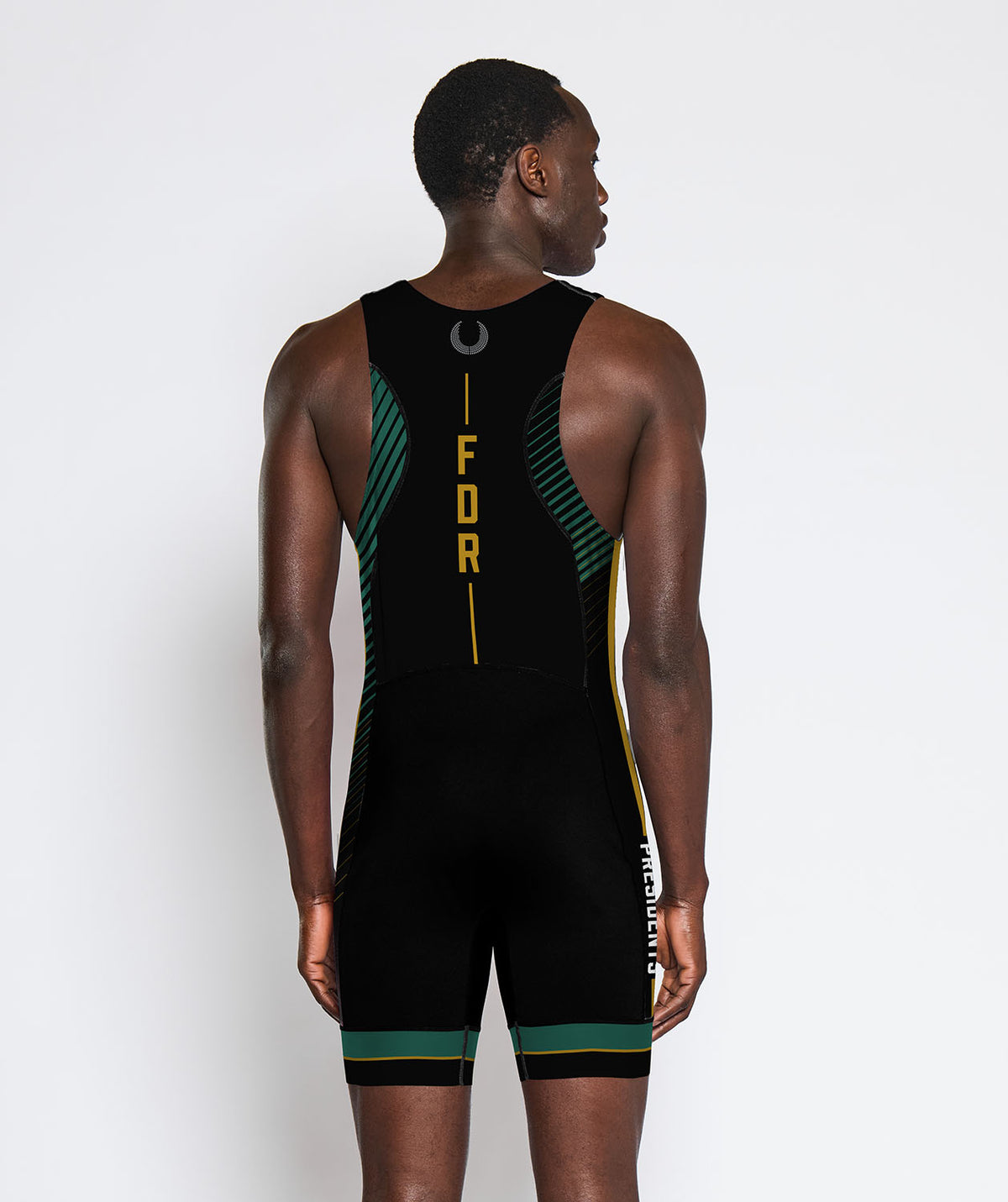 Men's FDR Crew Pro Unisuit - Black/Green