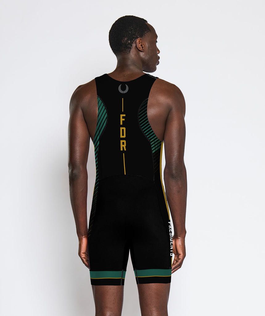 Men's FDR Crew Pro Unisuit - Black/Green