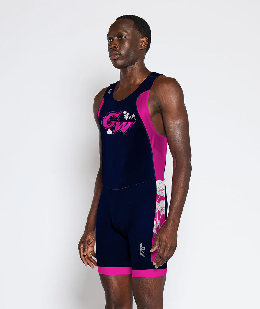 Men's George Washington University Pro Unisuit - Cherry Blossom