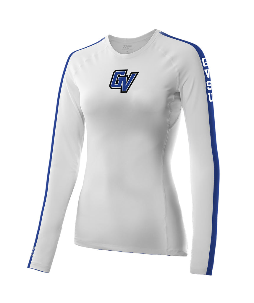 Women's Grand Valley Rowing Club Base Layer LS - White