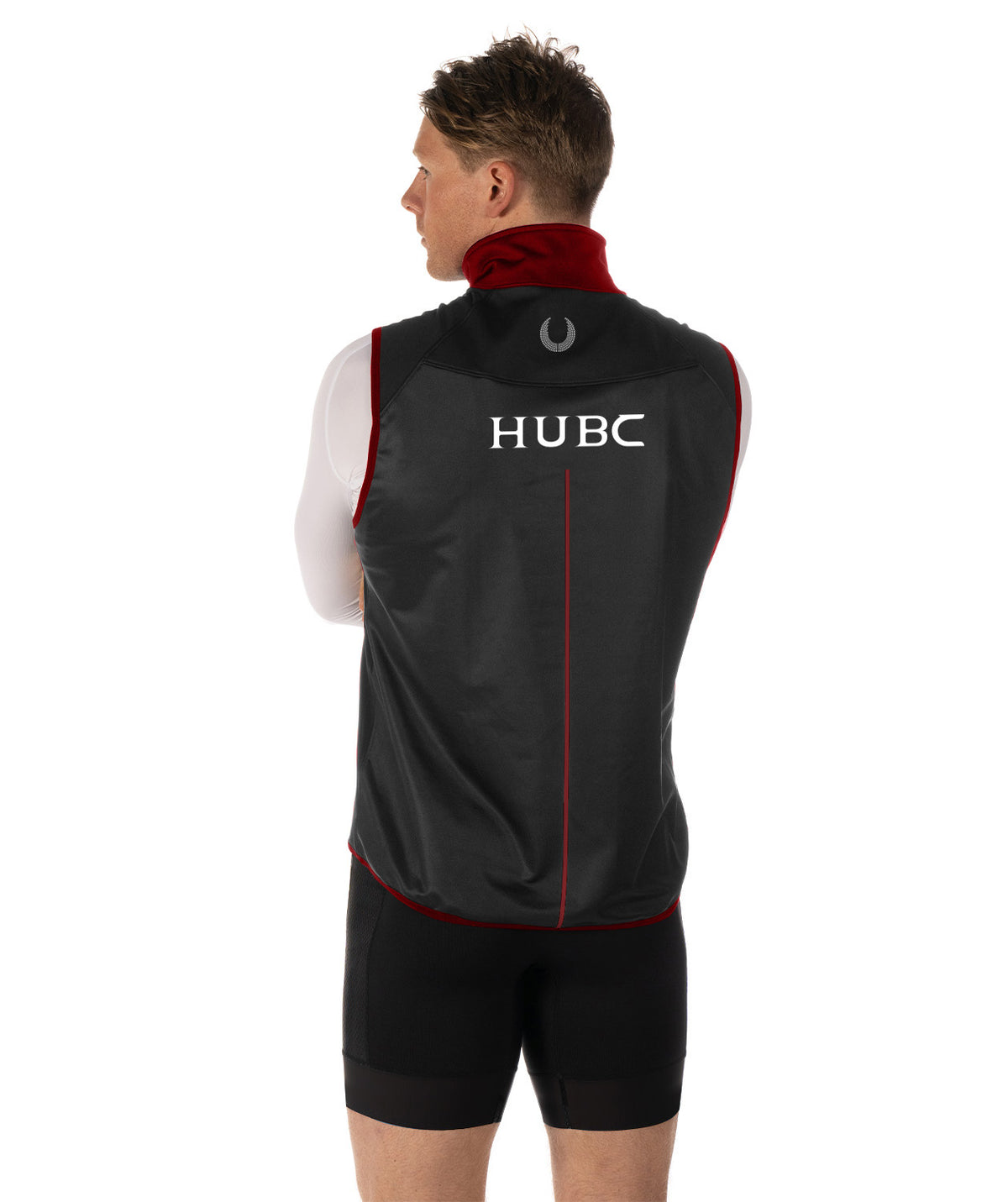 Men's Harvard Heavyweight Stratus Vest - Black/Red