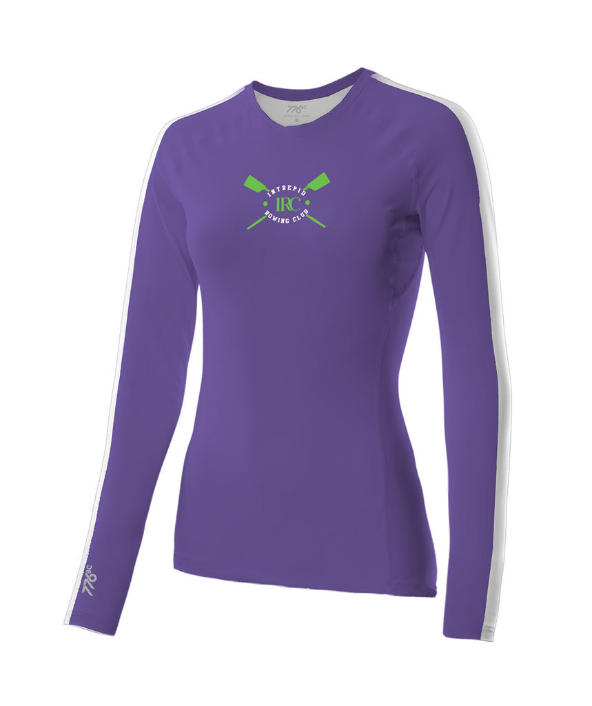Women's Intrepid Rowing Club Base Layer LS - Purple