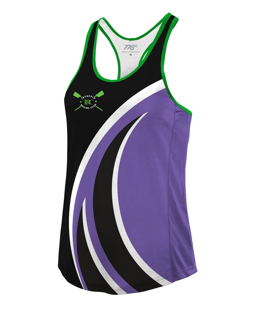 Women's Intrepid Rowing Club Performance Tank - Purple/Black