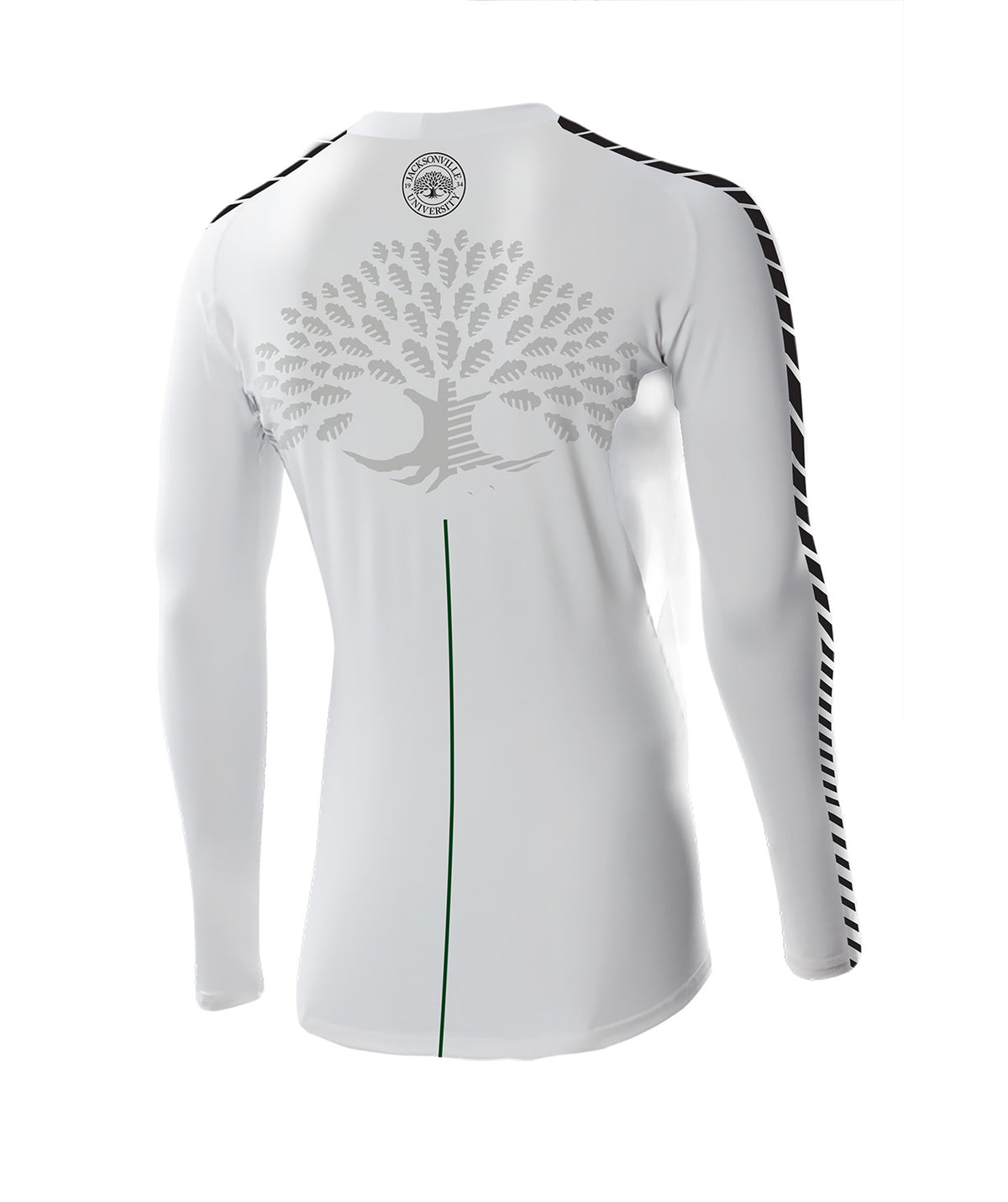 Men's Jacksonville University Base Layer Ls - White